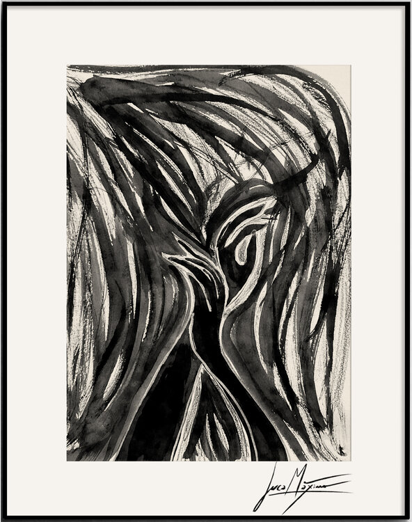 Sketch n33 — The Wild Within (Original Drawing – Hand-Painted 1/1) Juca Maximo