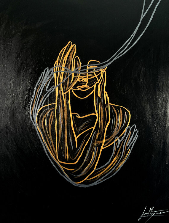 Energy XXX – The Flame That Breathes Within (Limited Edition 2/9 – Work painted by hand) Juca Maximo