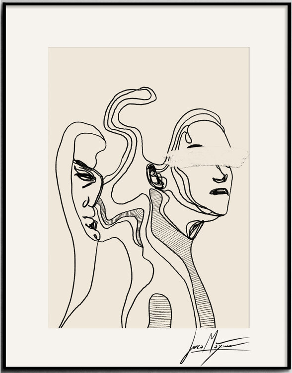 Sketch n51 – What You Couldn't Say (Original Series – Hand Painted 1/1) Juca Maximo