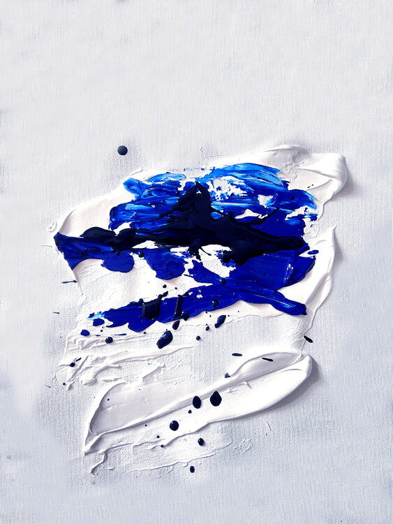 Unconscious V – Minimalist Abstract Painting by Juca Maximo (Original 1 of 1) Juca Maximo