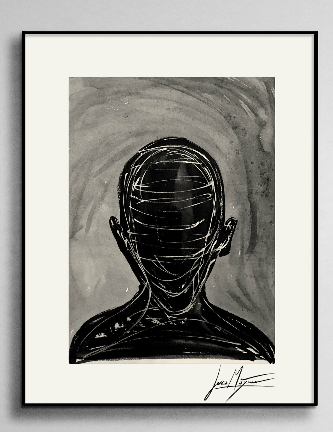 Sketch n2 – The Body Remembers (Original Drawing – Hand Painted 1/1) Juca Maximo Zeichnungen zu verkaufen