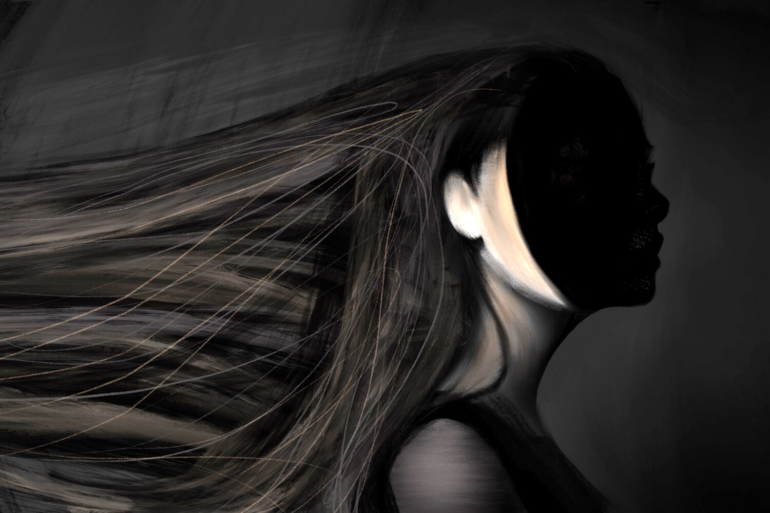 Absence Lines — The Echo That Leaves Her Face (Limited Edition 1/9, Only 9 Worldwide) Juca Maximo Andere Medien zu verkaufen