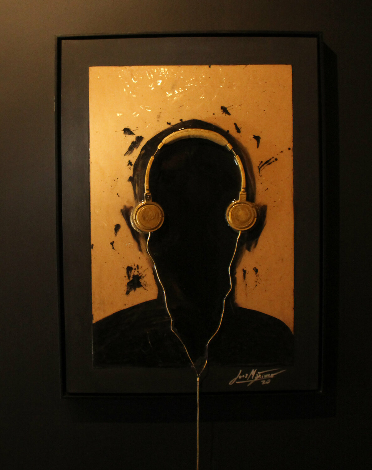 Absence – Silence Is Not Quiet (Original Series – Hand Painted) Juca Maximo