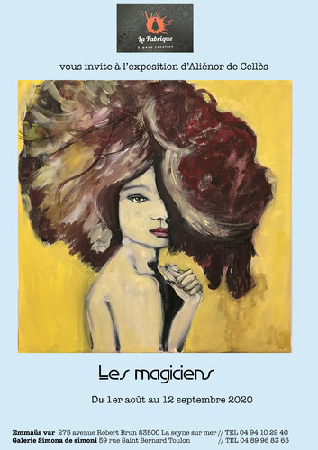 Affiche exposition par Aliénor de Cellès, Digital en vente sur Singulart