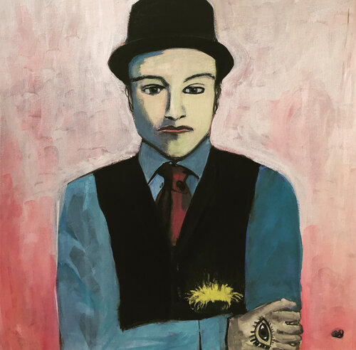 Je t'aime, mon oeil by Aliénor de Cellès, 회화 for Sale on Singulart