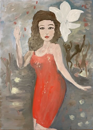 Danse par Aliénor de Cellès, Peinture en vente sur Singulart