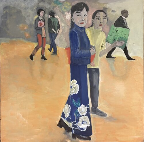 La curiosité ( work in progress ) de Aliénor de Cellès, Pintura a la venta en Singulart