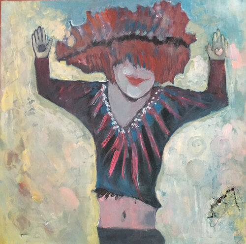 Vaudoo par Aliénor de Cellès, Peinture en vente sur Singulart