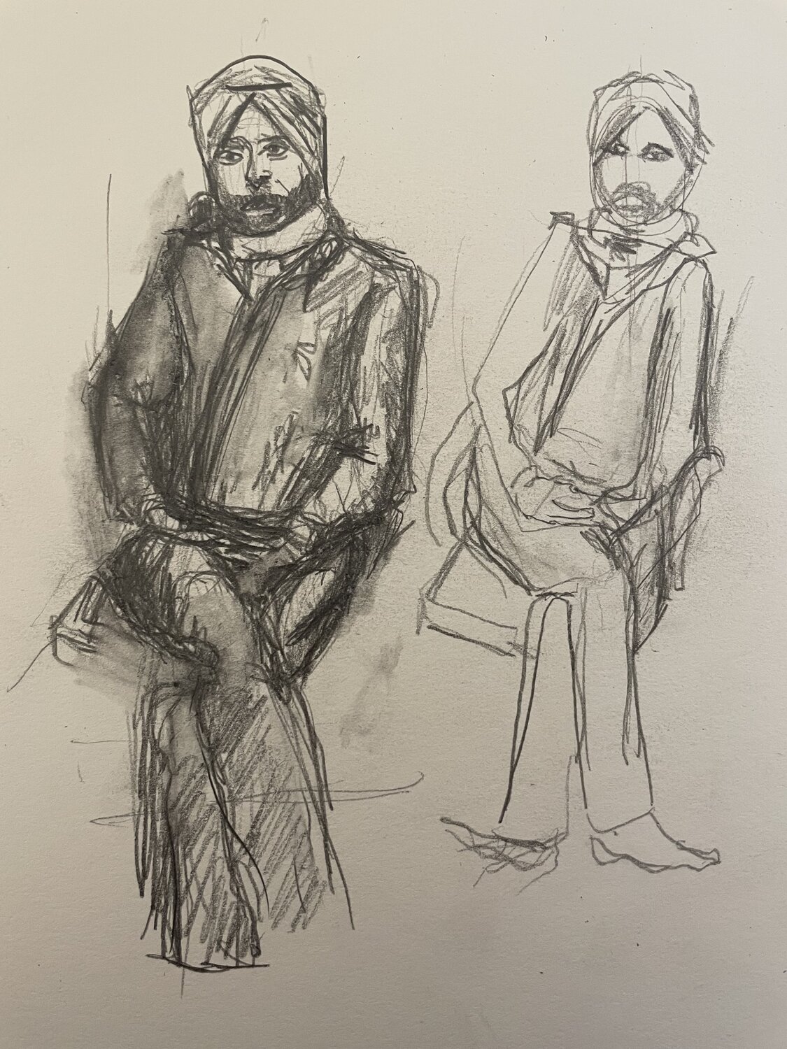 Dessin préparatoire Aliénor de Cellès