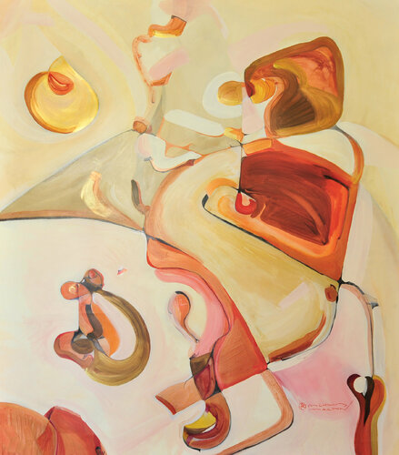 © Curvisme 428 di Richard Martin, Pittura in vendita su Singulart