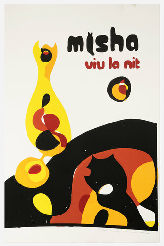 © Cafe Misha - viu la nit di Richard Martin, Opera su carta in vendita su Singulart