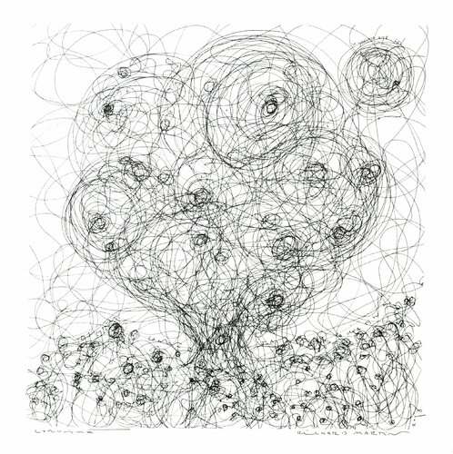 © Curvisme 175 - Alrededor del àrbol di Richard Martin, Opera su carta in vendita su Singulart