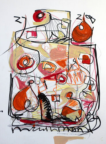 © Curvisme 451 di Richard Martin, Opera su carta in vendita su Singulart