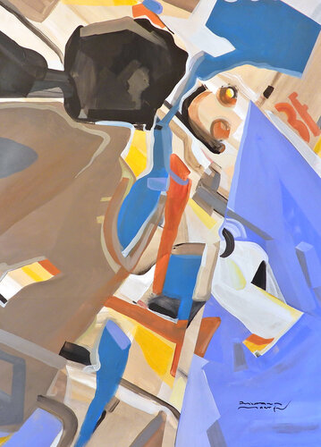 © CURV 552 - Collage by Richard Martin, 종이 for Sale on Singulart