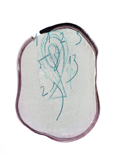 © CURV 575 - Varnaviu by Richard Martin, Work on Paper for Sale on Singulart