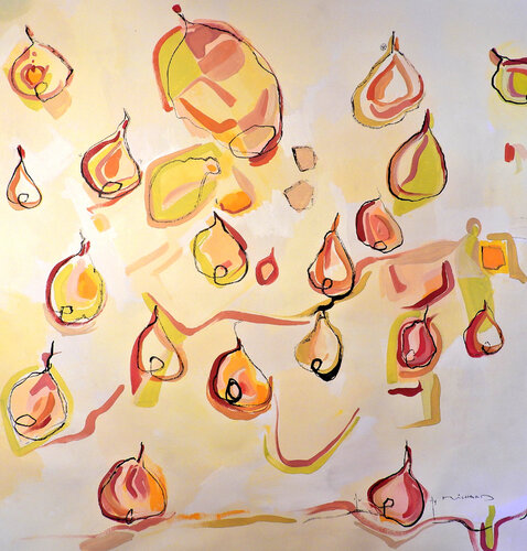 © CURV 621 - Garlic II by Richard Martin, 油畫 for Sale on Singulart