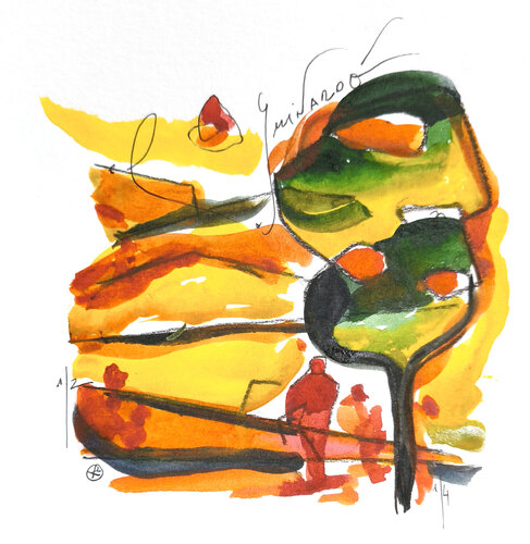 © CURV 627 - El Guinardó by Richard Martin, Work on Paper for Sale on Singulart
