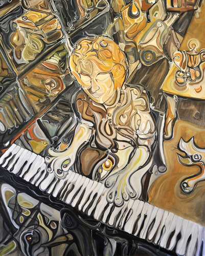 © Musical Dream by Richard Martin, Painting for Sale on Singulart