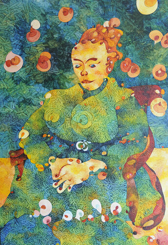 La guardiana de la primavera de Richard Martin, Pintura a la venta en Singulart