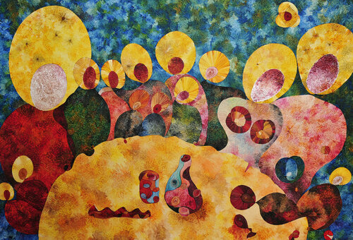 La cena de los amigos di Richard Martin, Pittura in vendita su Singulart