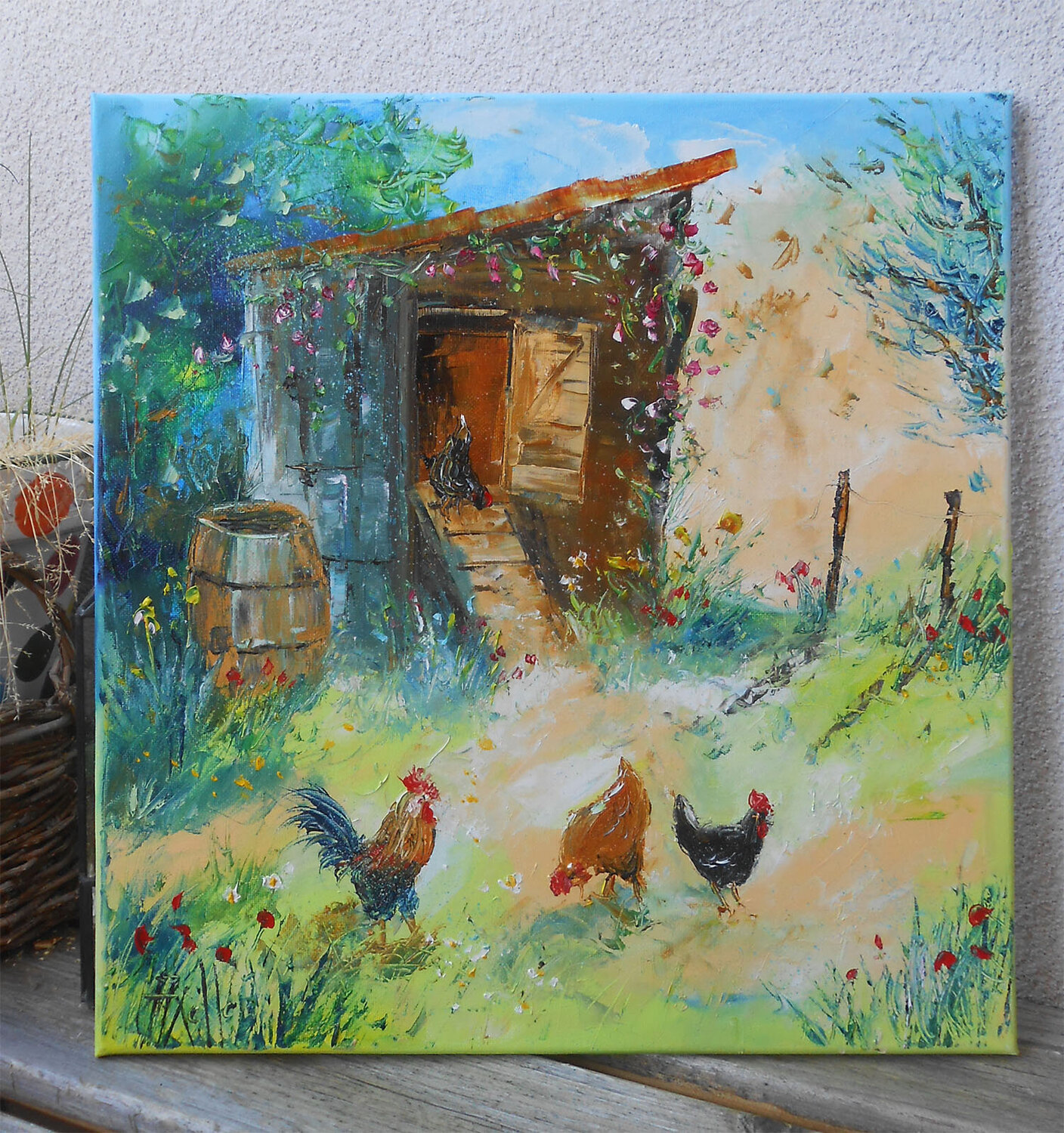 Vintage chinese painting on silk - Etsy Österreich, image size:1408x1500