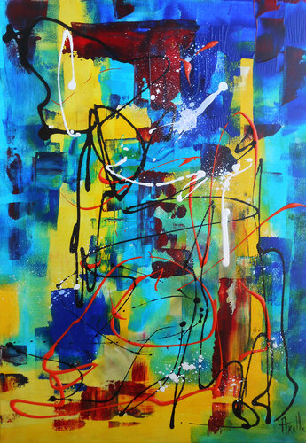 Liberté d'expression di Axelle Bosler, Pittura in vendita su Singulart