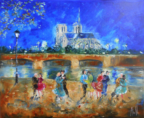 Bal aux pieds de Notre Dame Axelle Bosler