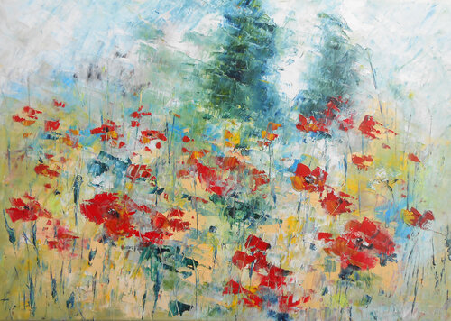 Coquelicots des champs Axelle Bosler