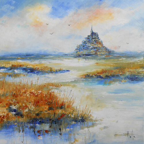 Balade au Mont Saint Michel Axelle Bosler