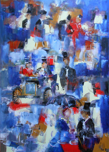 La Belle époque di Axelle Bosler, Pittura in vendita su Singulart