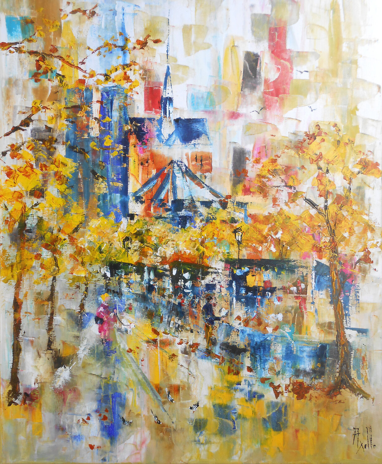 Paris, Quai de Seine Axelle Bosler