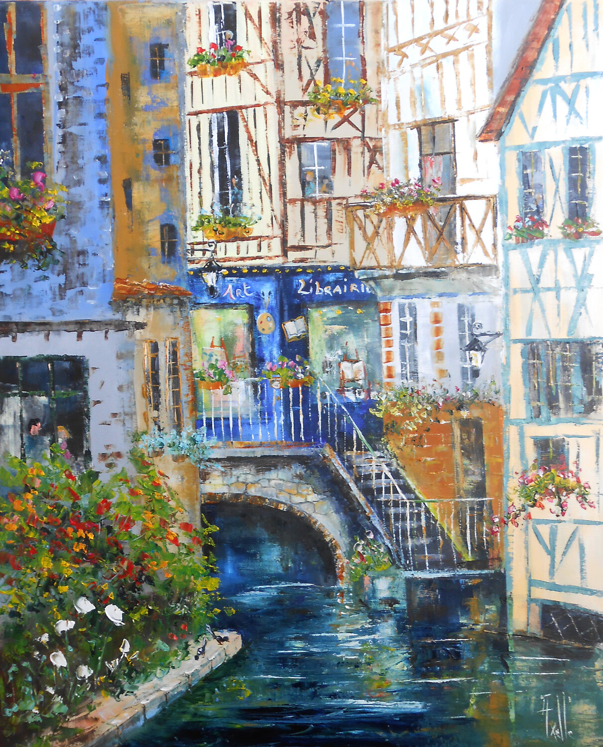 Au fil de l'eau normande Axelle Bosler