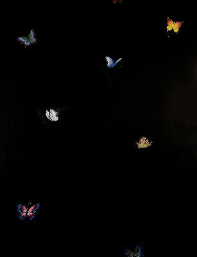 BUTTERFLIES von Sheila González, Malerei kaufen auf Singulart