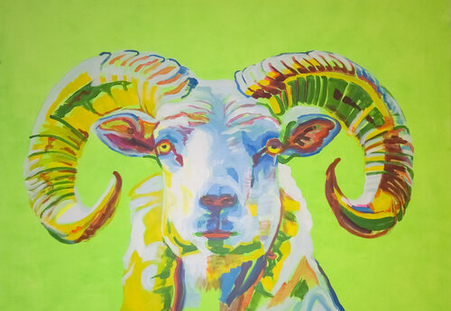 GOAT von Sheila González, Malerei kaufen auf Singulart