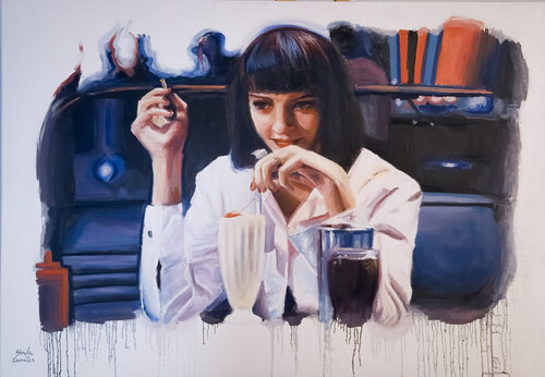 PULP FICTION von Sheila González, Malerei kaufen auf Singulart