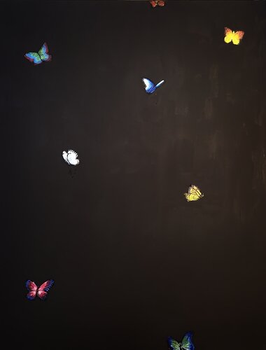 Butterflies 2 von Sheila González, Malerei kaufen auf Singulart