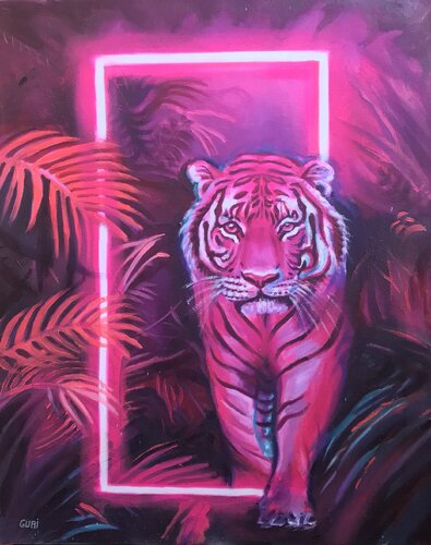 Primal instinct par Sheila González, Peinture en vente sur Singulart