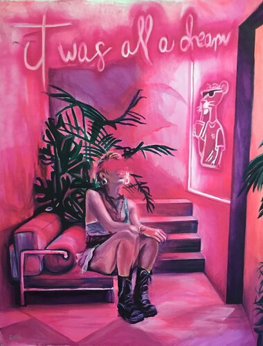 it was all a dream by Sheila González, Painting for Sale on Singulart