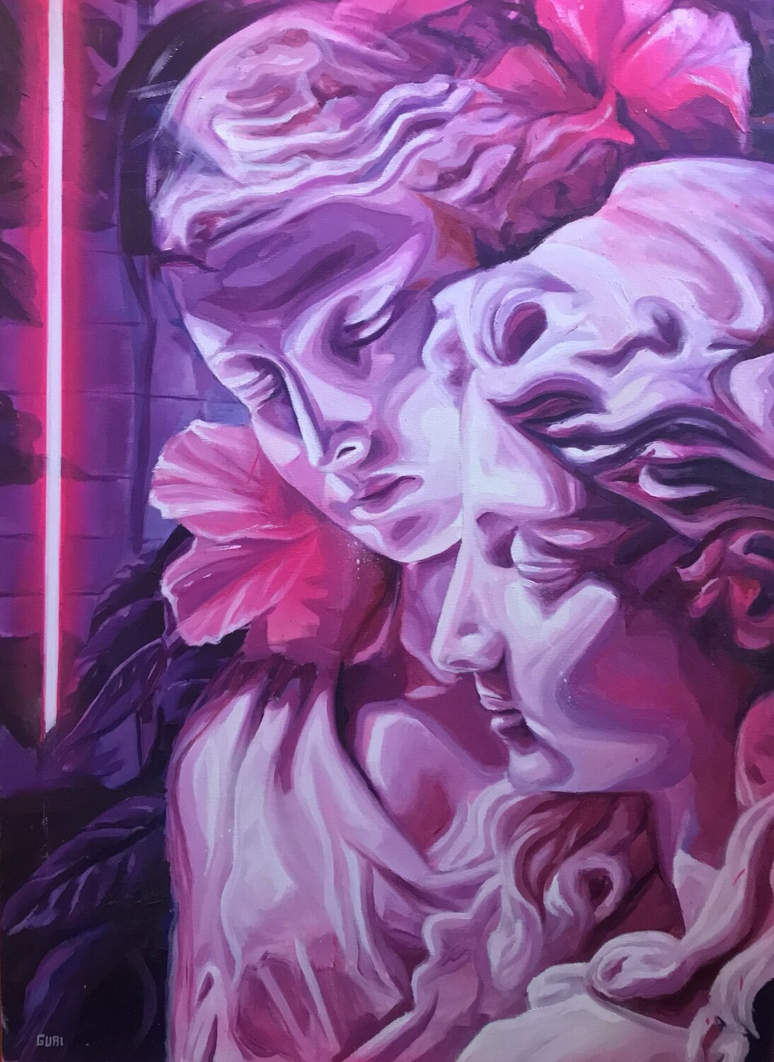 Dual passion Sheila González Peinture originale à vendre