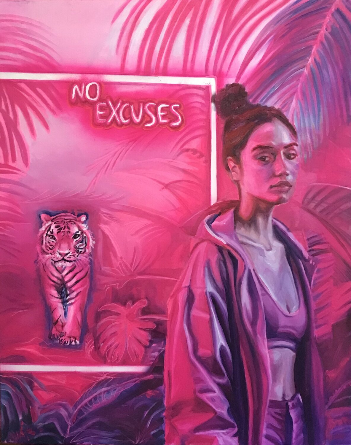 No escusas Sheila González Original painting for sale