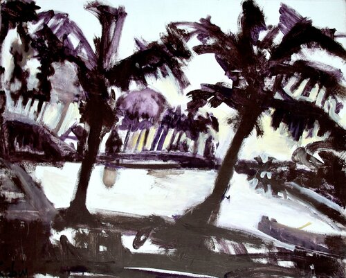 Paysage oriental von Vincent Gabin, Malerei kaufen auf Singulart