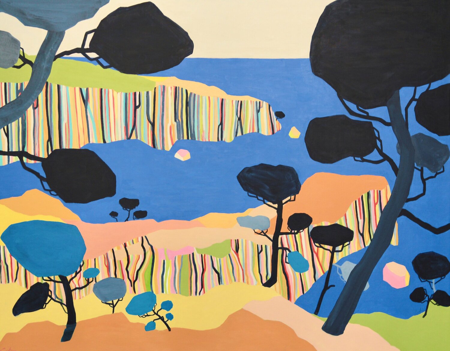 Les grandes falaises Vincent Gabin