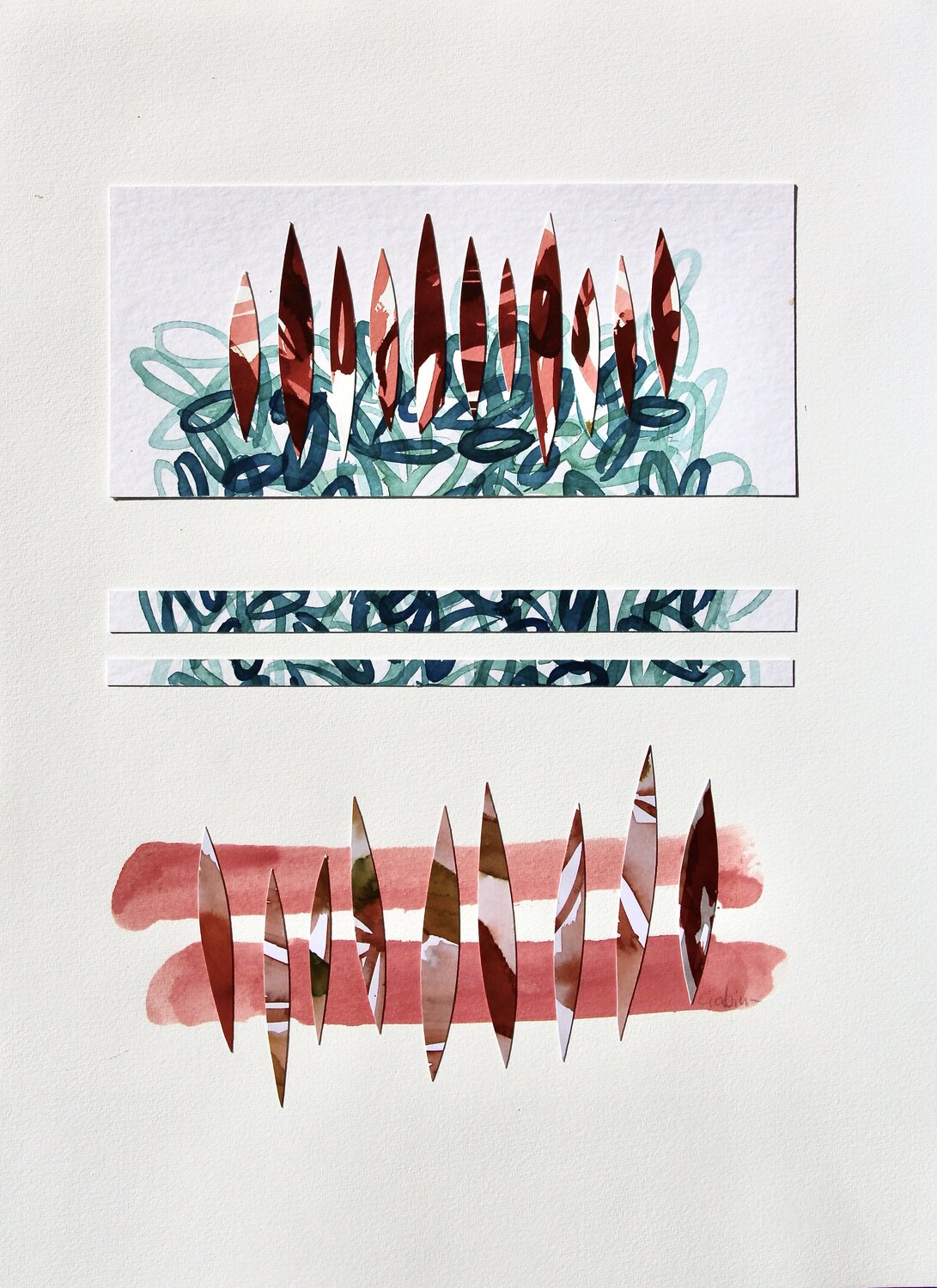 Collage d'automne I Vincent Gabin