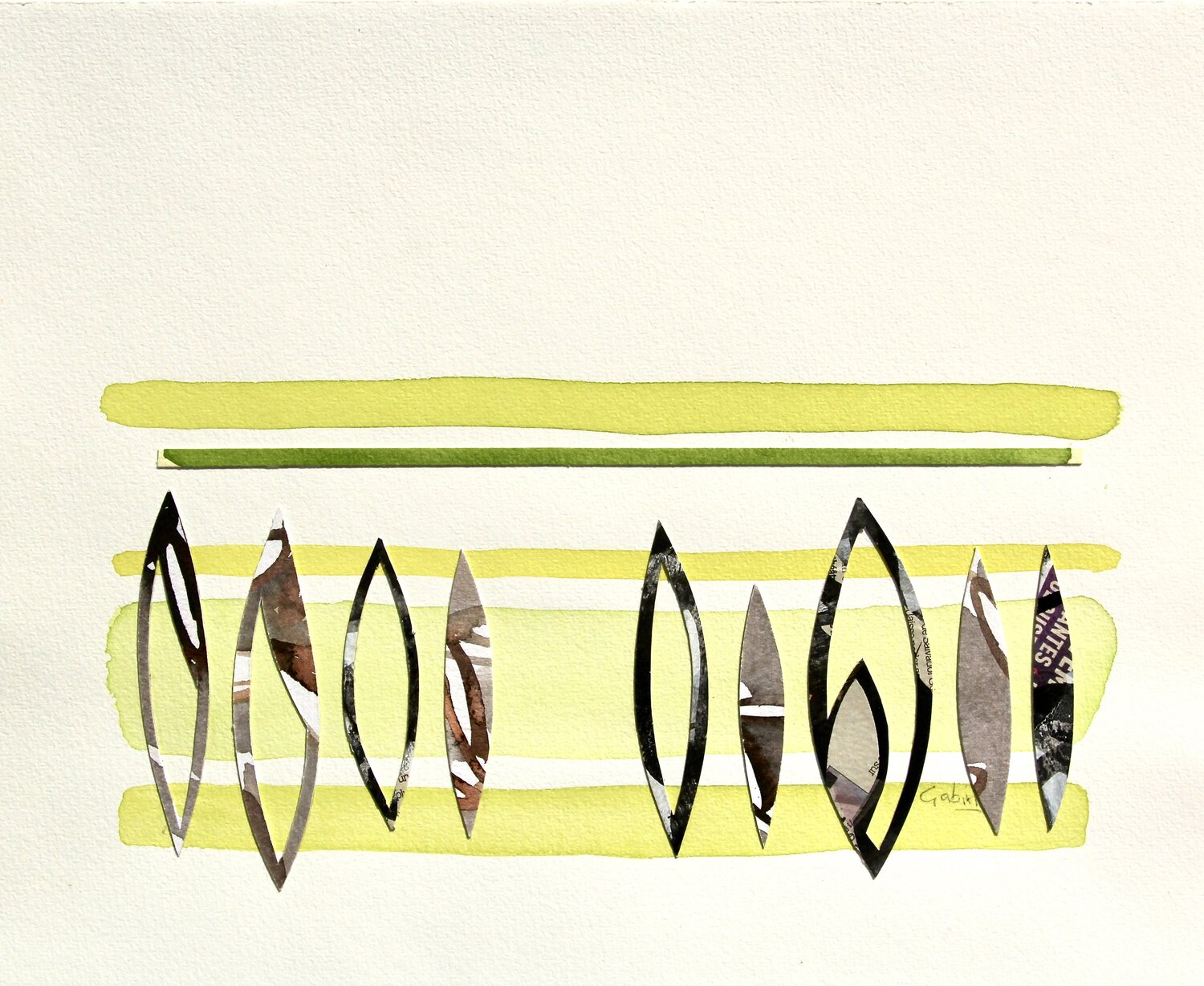 Collage d"'automne VI Vincent Gabin