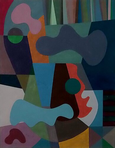 Sinfonia Abstracta (Abstract Symphony) par Juan Jose Hoyos Quiles, Œuvre sur papier en vente sur Singulart