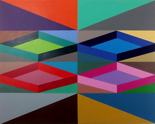 Matrix di Juan Jose Hoyos Quiles, Pittura in vendita su Singulart