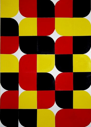 Feeling Groovy van Juan Jose Hoyos Quiles, Werk op papier te koop op Singulart