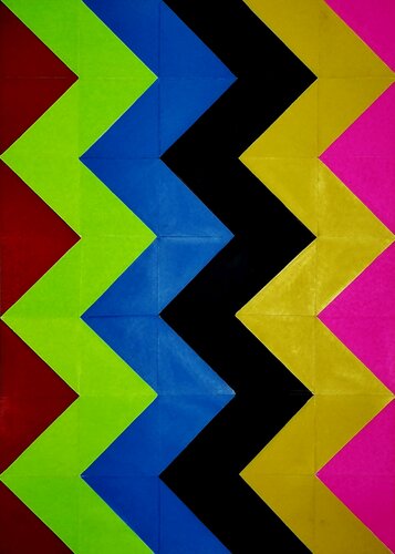 Zig Zag di Juan Jose Hoyos Quiles, Opera su carta in vendita su Singulart