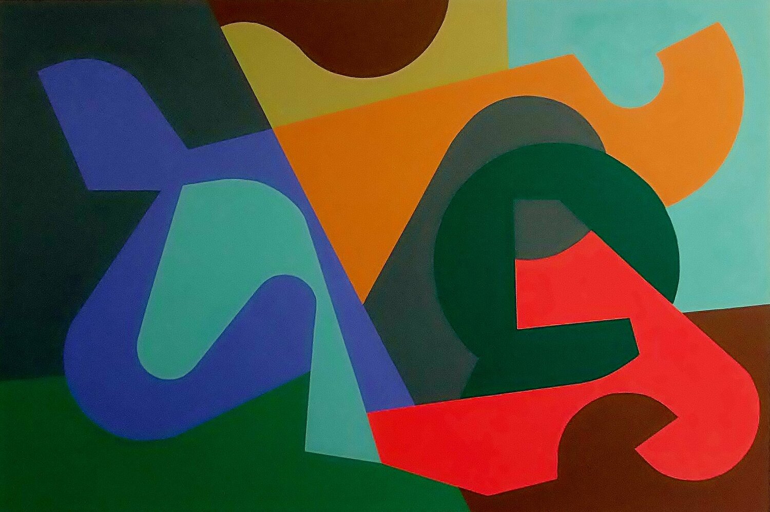 El Abrazo (The Embrace) Juan Jose Hoyos Quiles Originalgemälde zu verkaufen