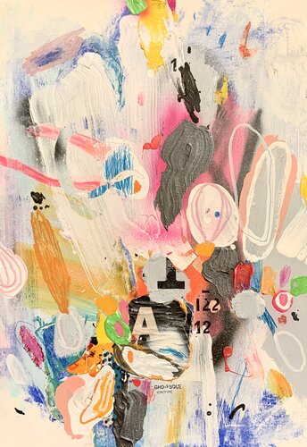 Dispersión van Ángel Celada, Werk op papier te koop op Singulart